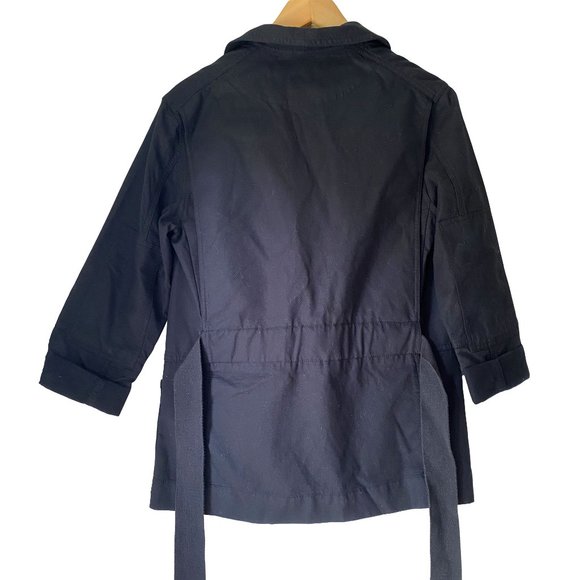 ARITZIA WILFRED BLACK UTILITY BELTED JACKET - Picture 7 of 7